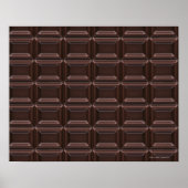 Sluiting van chocoladebar poster (Voorkant)
