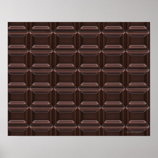 Sluiting van chocoladebar poster (Voorkant)