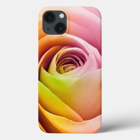 Sluiting van Colorful Roos Petals Case-Mate iPhone Case (Achterkant)
