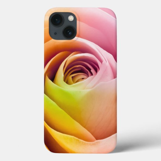 Sluiting van Colorful Roos Petals Case-Mate iPhone Case (Achterkant)