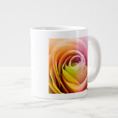 Sluiting van Colorful Roos Petals Grote Koffiekop (Voorkant rechts)