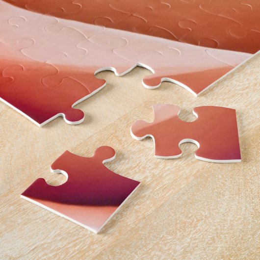 Sluiting van Colorful Roos Petals Legpuzzel (Zijkant)