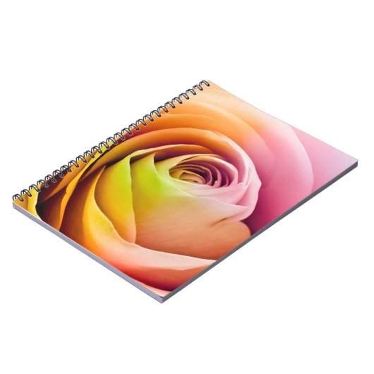 Sluiting van Colorful Roos Petals Notitieboek (Linkerzijde)