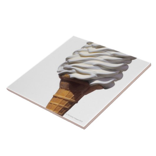 Sluiting van consumptie-ijs tegeltje (Zijkant)