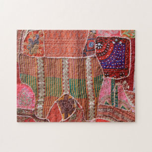 Sluiting van Crazy Quilt - Puzzle Legpuzzel