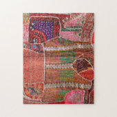 Sluiting van Crazy Quilt - Puzzle Legpuzzel (Verticaal)