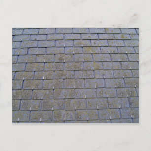 Sluiting van dakpannen met liften briefkaart