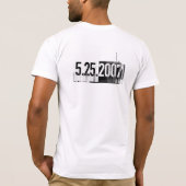 sluiting van db 5.25.2007 t-shirt (Achterkant)