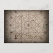 Sluiting van de antiek kaart (Voorkant)