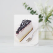 Sluiting van de "blueberry"-kaascake briefkaart (Staand voorkant)