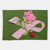 Sluiting van de borstkankeroverlevende theedoek (Horizontaal)