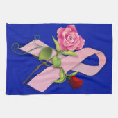 Sluiting van de borstkankeroverlevende theedoek (Horizontaal)