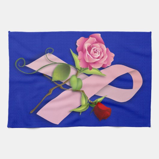 Sluiting van de borstkankeroverlevende theedoek (Horizontaal)