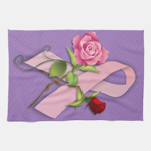 Sluiting van de borstkankeroverlevende theedoek (Horizontaal)