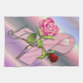 Sluiting van de borstkankeroverlevende theedoek (Horizontaal)