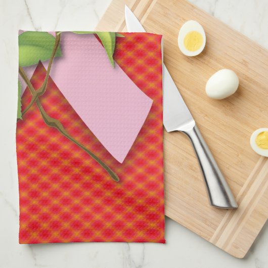 Sluiting van de borstkankeroverlevende theedoek (Quarter Fold)