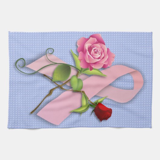 Sluiting van de borstkankeroverlevende theedoek (Horizontaal)