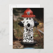 Sluiting van de brandwerendheid briefkaart (Voorkant / Achterkant)