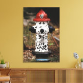 Sluiting van de brandwerendheid canvas afdruk (Insitu (Woonkamer))