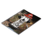 Sluiting van de brandwerendheid notitieboek (Linkerzijde)