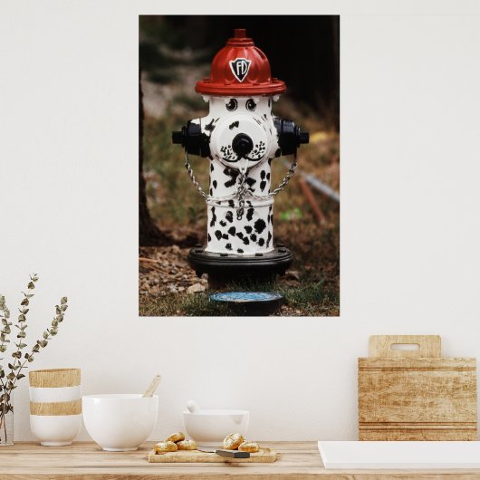 Sluiting van de brandwerendheid poster (Keuken)