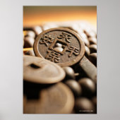 Sluiting van de Chinese munt Poster (Voorkant)