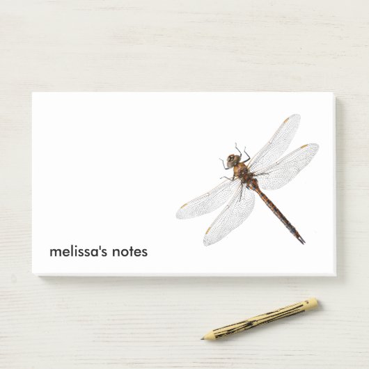 Sluiting van de Darner Dragonfly in Canada Post-it® Notes (Op bureau)