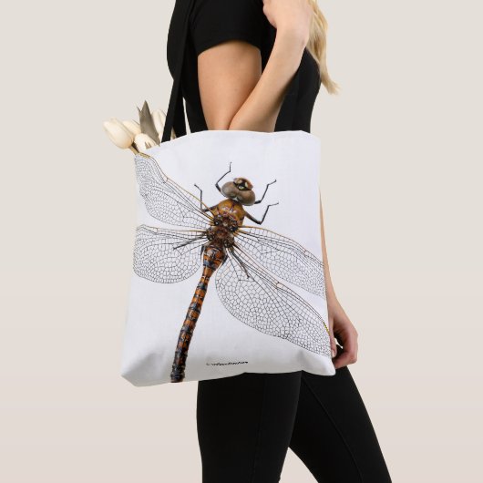Sluiting van de Darner Dragonfly in Canada Tote Bag (Dichtbij)