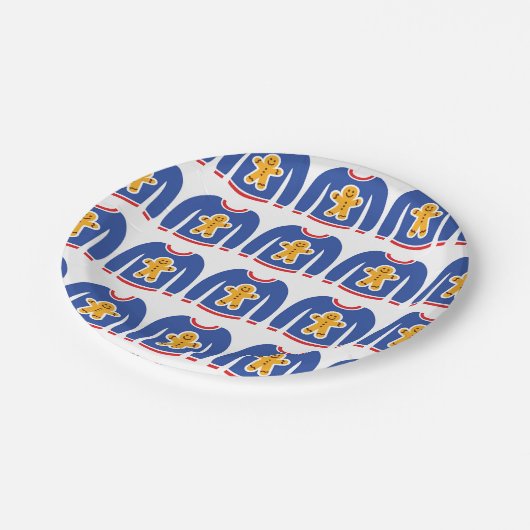 Sluiting van de feestelijke kerstfeestdagen met ke papieren bordje (Gekanteld)