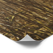 Sluiting van de fotografie van Wheat Poster (Hoek)