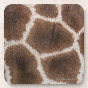 Sluiting van de Giraffe Huid Bier Onderzetter