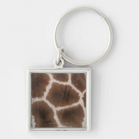 Sluiting van de Giraffe Huid Sleutelhanger (Voorkant)
