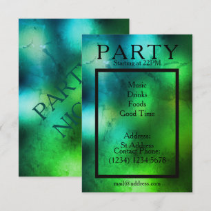 Sluiting van de gladde club van de nacht kaart