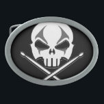 Sluiting van de gordel gesp<br><div class="desc">Heavy Metal Drummer Belt Buckle Rock and Roll Buckles Accessoires Skull and Crossbones Drummer Drummer Belt Buckles Jewelry,  Shirten & Gifts Nibiru Heavy Metal Drummer Gothic Music Belt Buckles Rock Musician Deathmetal Accessoires Gifts Cool Hardcore Rock and Roll Shirten and Gifts by Artist / www.kimhunter.ca</div>