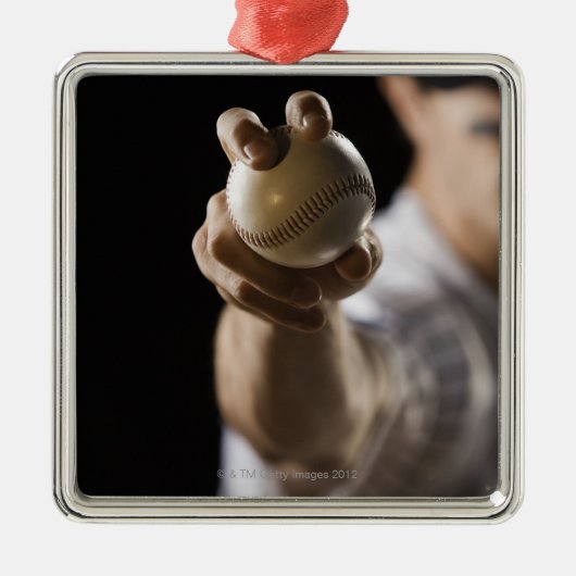 Sluiting van de honkbal metalen ornament (Voorkant)