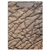 Sluiting van de huidskleur van de Afrikaanse olifa Klembord (Voorkant)