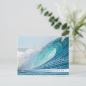 Sluiting van de ijskolf op Tahiti Briefkaart (Staand voorkant)