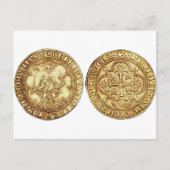 SLUITING VAN DE KNICHTEN VAN DE TEMPLAR BRIEFKAART (Voorkant)