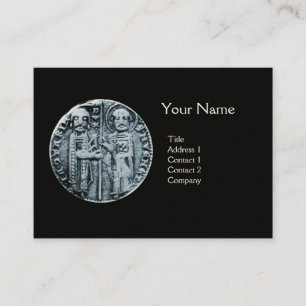SLUITING VAN DE KNIGHTS TEMPLAR MONOGRAM crème Visitekaartje
