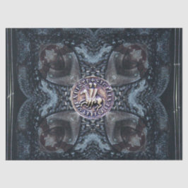 SLUITING VAN DE KNIGHTS-TEMPLAR OP IRON CROSS Blac Tissuepapier