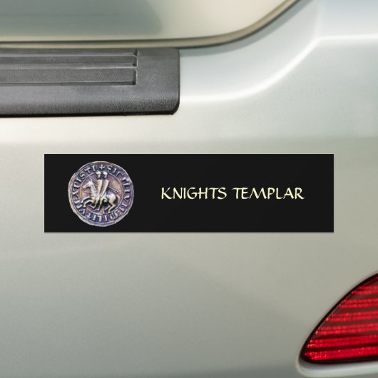 SLUITING VAN DE KNIGHTSTEMPLAR BUMPERSTICKER (Op auto)