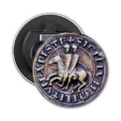 SLUITING VAN DE KNIGHTSTEMPLAR BUTTON FLESOPENER (Voorkant)