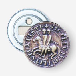 SLUITING VAN DE KNIGHTSTEMPLAR BUTTON FLESOPENER