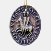 SLUITING VAN DE KNIGHTSTEMPLAR KERAMISCH ORNAMENT (Rechts)