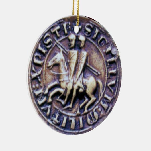 SLUITING VAN DE KNIGHTSTEMPLAR KERAMISCH ORNAMENT (Rechts)