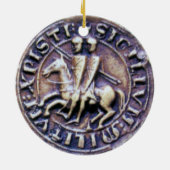 SLUITING VAN DE KNIGHTSTEMPLAR KERAMISCH ORNAMENT (Achterkant)