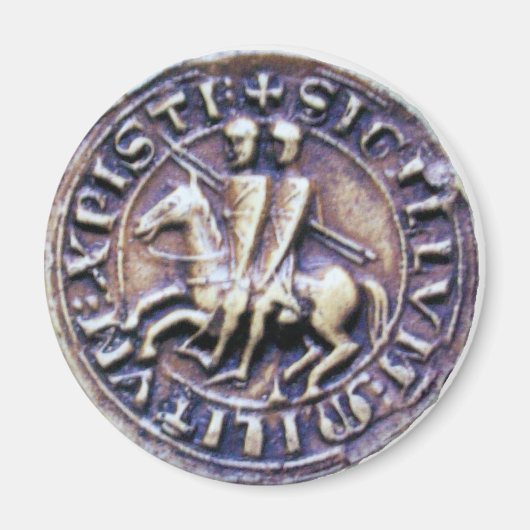 SLUITING VAN DE KNIGHTSTEMPLAR MAGNEET (Voorkant)