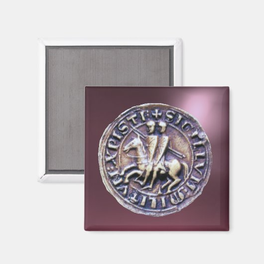 SLUITING VAN DE KNIGHTSTEMPLAR MAGNEET (Voorkant / Achterkant)