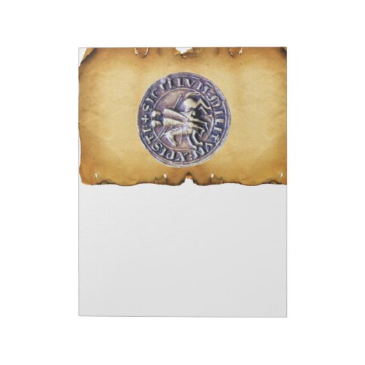 SLUITING VAN DE KNIGHTSTEMPLAR NOTITIEBLOK (Linkerzijde)