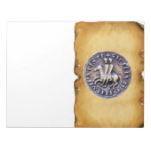 SLUITING VAN DE KNIGHTSTEMPLAR NOTITIEBLOK (Voorkant)